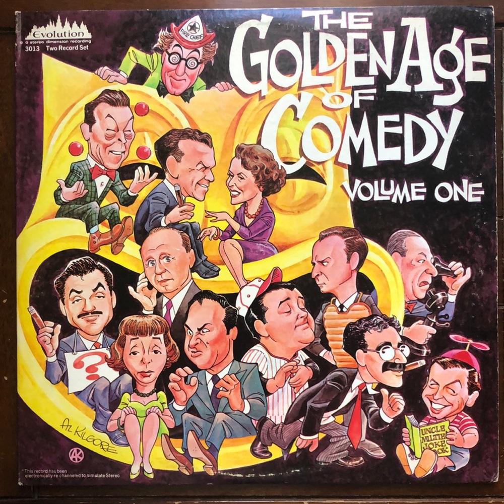 The Golden Age Of Comedy Vol.1 Double Vinyl Lp Set '72